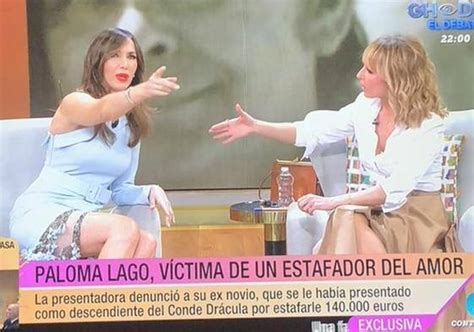 paloma lago y emma garcia|Emma García es criticada por Paloma Lago tras su。